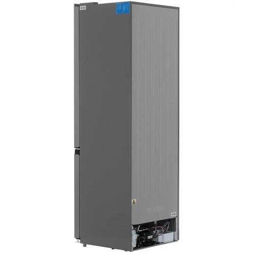 Холодильник с морозильником Midea MDRB458FGF46IDM серебристый Холодильник с морозильником Midea MDRB458FGF46IDM серебристый — Внешний вид с другого ракурса