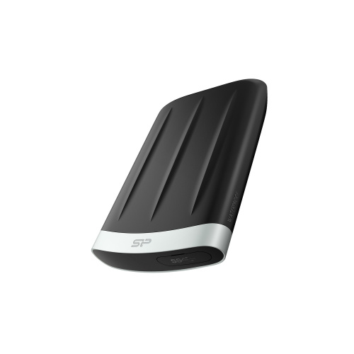 Внешний HDD Silicon Power Armor A65B SP010TBPHD65BS3G 1TB, 2.5", USB 3.2, Черный/Серый