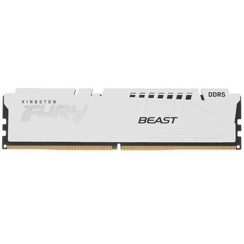 Оперативная память Kingston FURY Beast White RGB [KF560C30BW-16] 16 ГБ