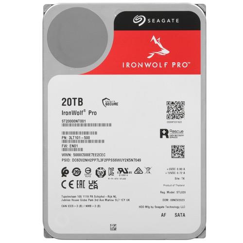 20 ТБ Жесткий диск Seagate IronWolf Pro [ST20000NT001]