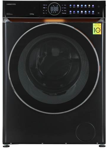 Стиральная машина HIBERG i-DDQ10 - 814 B черный