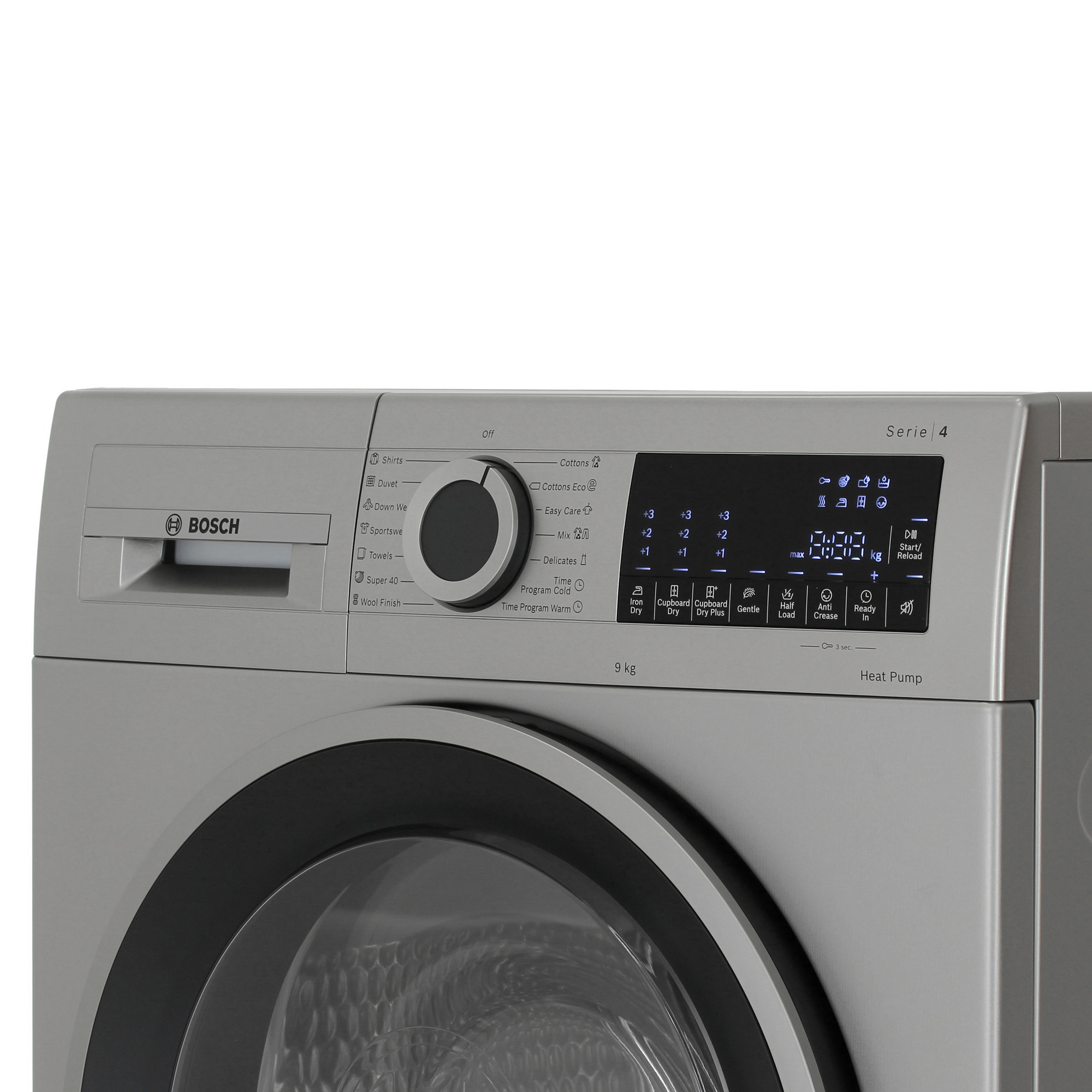 Сушильная машина Bosch WQG1420XME серый Сушильная машина Bosch WQG1420XME серый — Детали конструкции