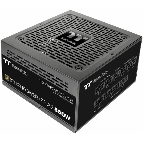 Блок питания Thermaltake Toughpower GF A3 (PS-TPD-0850FNFAGE-H) ATX 850W Gen.5 80+ gold 24pin APFC 140mm fan 8xSATA Cab Manag RTL