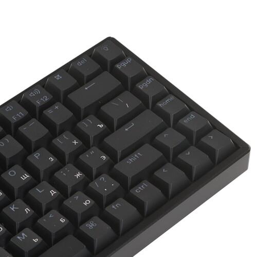 Клавиатура проводная + беспроводная Keychron K2H-J1-RU Клавиатура проводная + беспроводная Keychron K2H-J1-RU — Профиль корпуса и эргономика