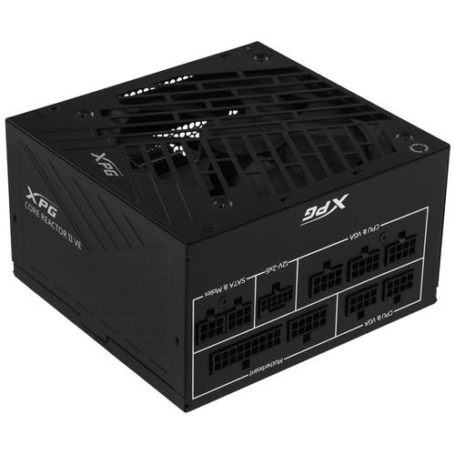Блок питания ADATA XPG CORE REACTOR II VE 850W [COREREACTORIIVE850G-BKCEU] черный