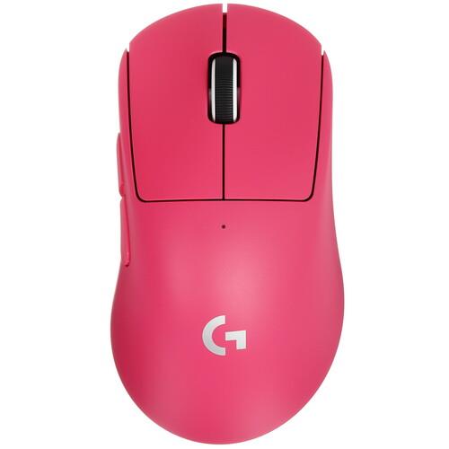 Мышь беспроводная/проводная Logitech G PRO X Superlight 2 Dex [910-007377] розовый