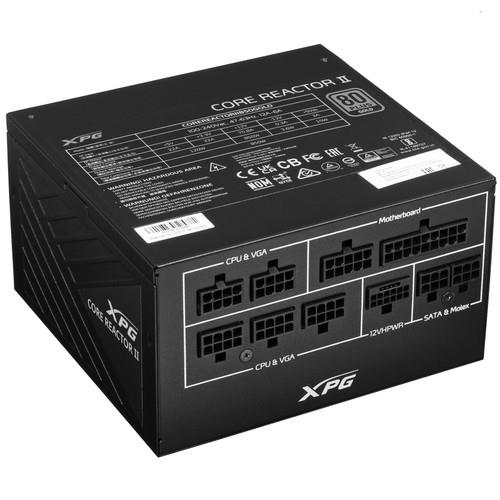 Блок питания ADATA XPG CORE REACTOR II 850 GOLD [COREREACTORII850G-BKCEU] черный