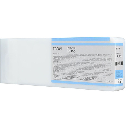 Картридж струйный Epson T6365 C13T636500 светло-голубой (700мл) для Epson St Pro 7900/9900