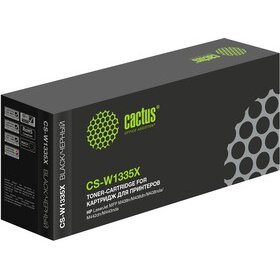 Картридж лазерный Cactus W1335X (CS-W1335X) black ((13700стр.) для HP LJ MFP M438n/M438dn/M438nda/M442)