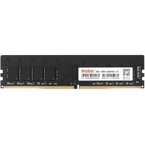 ОЗУ Kingspec KS3200D4P12008G DDR4 8Gb 3200MHz RTL LONG DIMM 288-pin 1.2В single rank