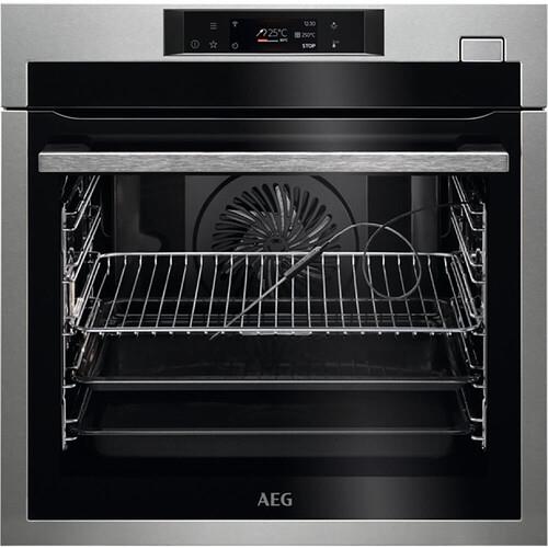 Электрический духовой шкаф AEG BSE788380M серебристый