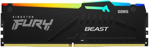 Оперативная память Kingston FURY Beast Black RGB [KF552C40BBA-8] 8 ГБ