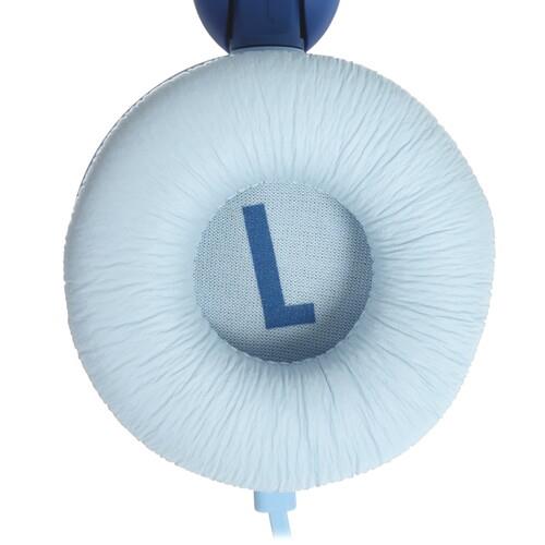 Проводные наушники JBL JR320 голубой 2024 — фото 4 Проводные наушники JBL JR320 голубой 2024 — фото 4