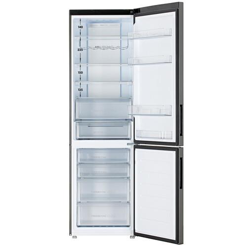 Холодильник с морозильником Haier C4F740CBXGU1 черный Холодильник с морозильником Haier C4F740CBXGU1 черный — Дополнительный ракурс