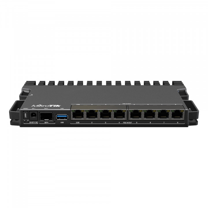 Роутер Mikrotik RB5009UPr+S+IN Роутер Mikrotik RB5009UPr+S+IN — Антенны, корпус и индикация
