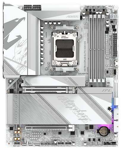 Материнская плата GIGABYTE X870 AORUS ELITE X3D ICE