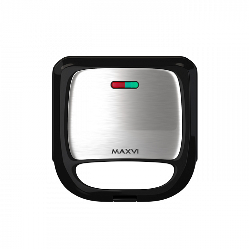 Сэндвичница MAXVI SM751S silver-black