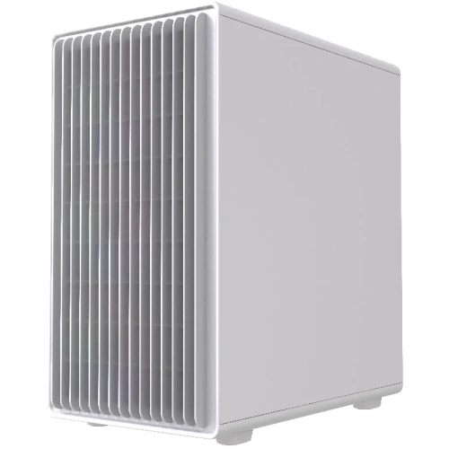 Корпус Powercase Mistral Micro C4W ARGB (CMMCW-A4), Tempered Glass, 4x 120mm ARGB PWM Fan, белый, mATX
