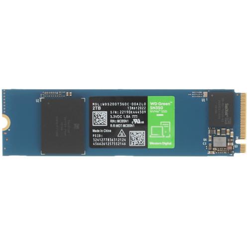2000 ГБ M.2 NVMe накопитель WD Green SN350 [WDS200T3G0C]