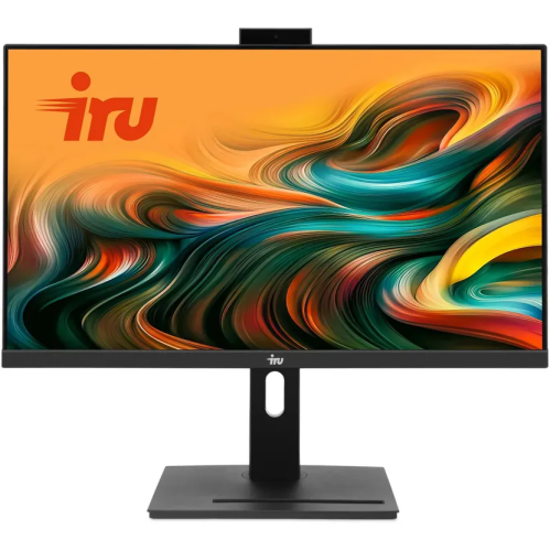 Моноблок IRU 23IM-2156262-Win11P 23.8" Full HD i5 12450H (2) 16Gb SSD512Gb UHDG GbitEth WiFi BT 90W Cam черный 1920x1080