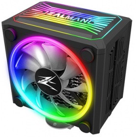 Кулер Zalman CNPS16X BLACK Soc-FM2+/AM2+/AM3+/AM4/1150/1151/1155/ 4-pin 17-27dB Al+Cu 150W 880gr LED Ret