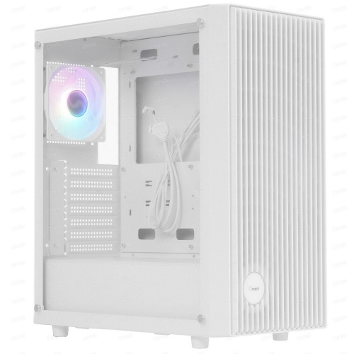 Корпус Ocypus Gamma C70 WH ARGB (Gamma-C70-WHG400XX-GL) (ATX, без БП, 1хUSB2.0, 1хUSB3.0, с окном)