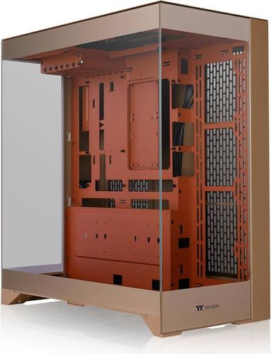 Корпус Thermaltake CTE E550 TG Gravel Sand [CA-1Z8-00MGWN-00] коричневый