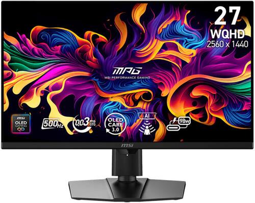 26.5" Монитор MSI MPG 271QR QD-OLED X50 черный