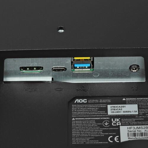 27" Монитор AOC 27B3CA2 черный 27" Монитор AOC 27B3CA2 черный — Регулировки и варианты установки
