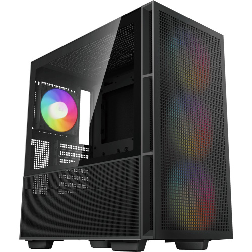 Корпус DeepCool CH560 Black (R-CH560-BKAPE4-G-1) (ATX, без БП, 2хUSB, с окном)