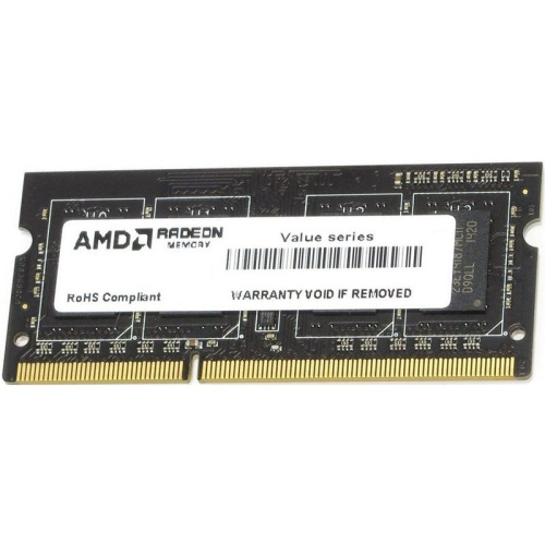 ОЗУ SODIMM AMD Radeon R3 Value Series R334G1339S1S-UO 4 ГБ