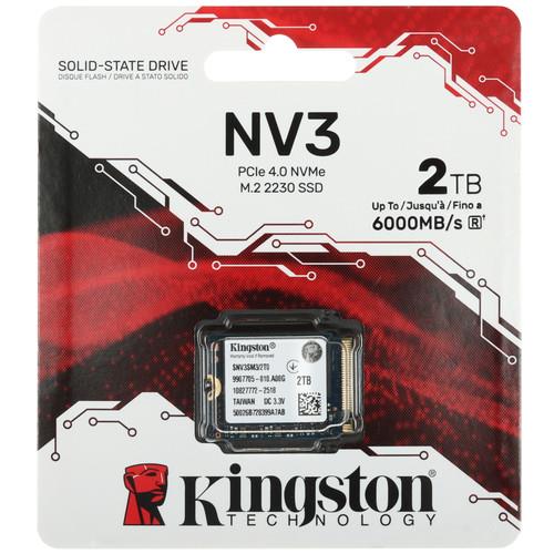 2000 ГБ M.2 NVMe накопитель Kingston NV3 [SNV3SM3/2T0]
