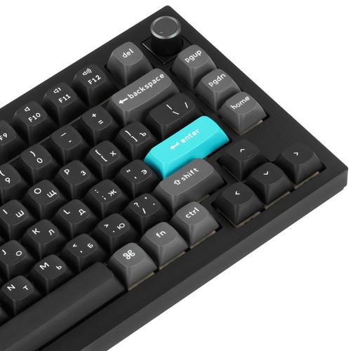 Клавиатура проводная + беспроводная Keychron Q1 Ultra Клавиатура проводная + беспроводная Keychron Q1 Ultra — Профиль корпуса и эргономика
