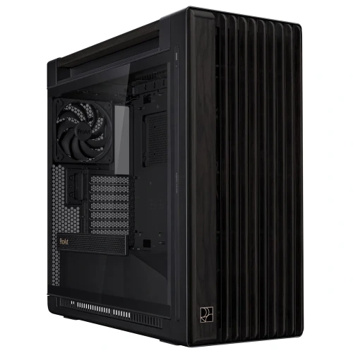 Корпус ASUS ProArt PA602 Wood TG PWM Black (90DC00J0-B09010)