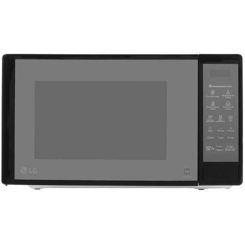 Микроволновая печь LG MS2042DARB зеркальный, черный