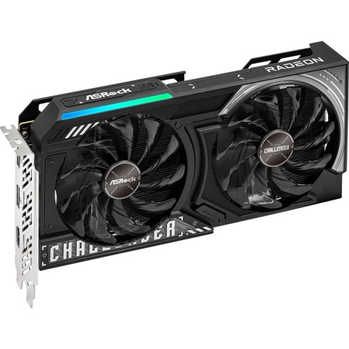 Видеокарта ASRock AMD Radeon RX 9060XT Challenger (RX9060XT CL 16GO) 16ГБ, GDDR6, OC, Ret
