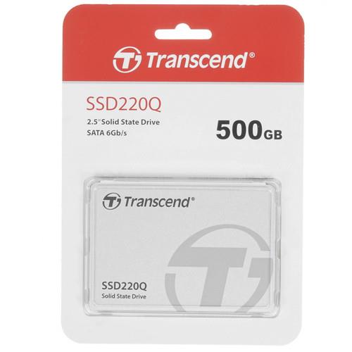500 ГБ 2.5" SATA накопитель Transcend 220Q [TS500GSSD220Q]