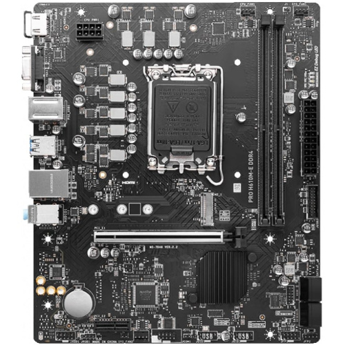 Материнская плата MSI PRO H610M-E DDR4