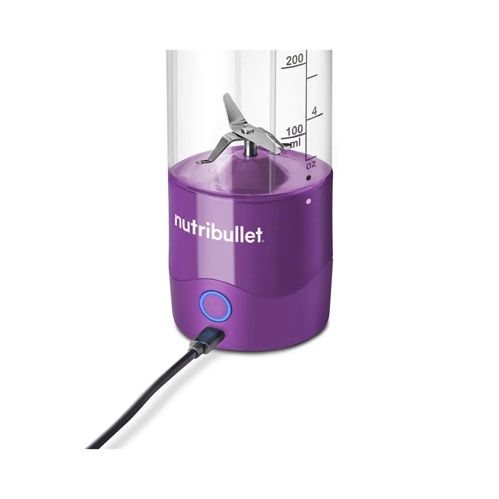 Блендер Nutribullet NBP003PU фиолетовый — фотография 3