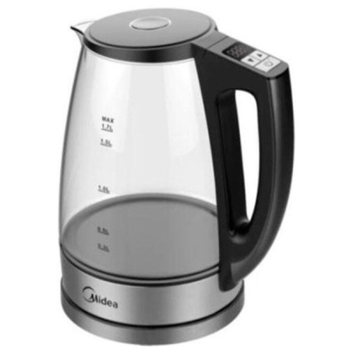 Чайник Midea MK-8009 серебристый/черный