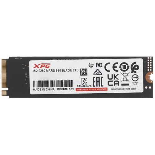 2000 ГБ M.2 NVMe накопитель ADATA XPG MARS 980 BLADE [SMAR-980B-2TCS]