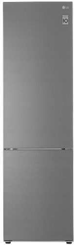 Холодильник с морозильником LG GA-B509CLCL серебристый