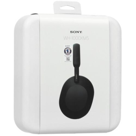 Беспроводные/проводные наушники Sony WH-1000XM5 черный
