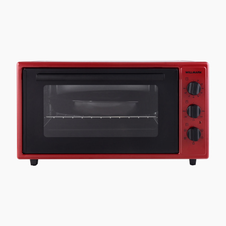 Мини-печь WILLMARK WOF-505R красный