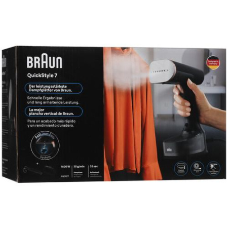 Отпариватель Braun GS7077BK черный