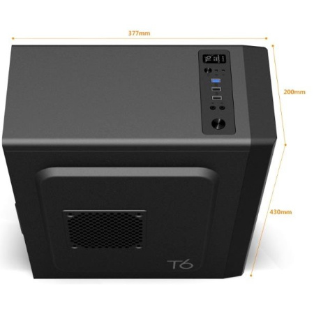 Корпус Zalman T6 черный