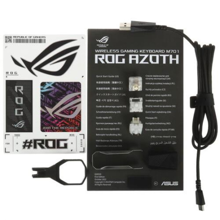 Клавиатура  проводная + беспроводная ASUS M701 ROG Azoth