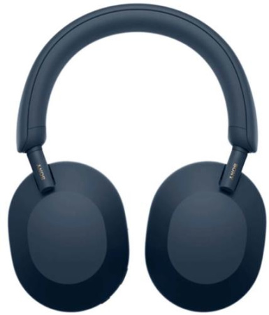 Беспроводные/проводные наушники Sony WH-1000XM5 синий