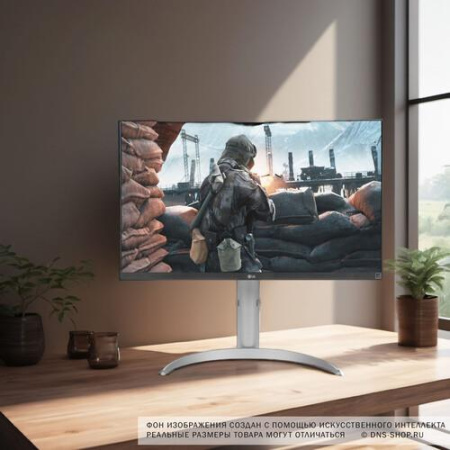 27" Монитор LG 27UP650-W серебристый