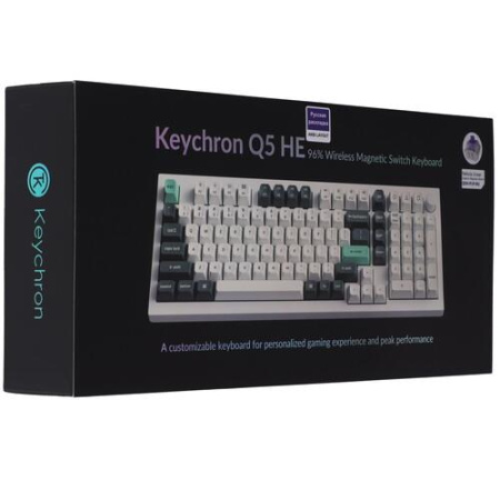 Клавиатура  проводная + беспроводная Keychron Q5 HE